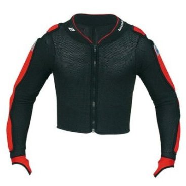 Слаломная куртка с защитой ZANDONA Slalom jacket pro kid, красный (17/18, 5010/K)