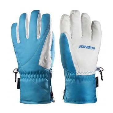 Перчатки горнолыжные женские Zanier VALLUGA.GTX, голубые (17/18, 25096-4510)