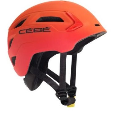 Шлем горнолыжный CEBE TRILOGY, красно-оранжевый (17/18, CBH76)