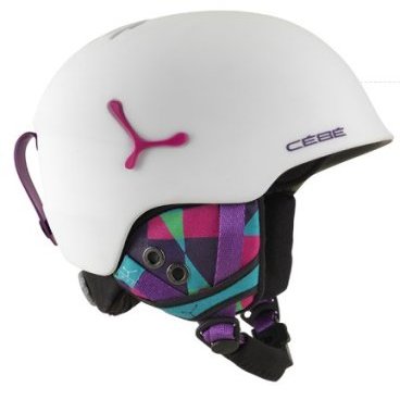 Шлем горнолыжный CEBE SUSPENSE DELUXE MATTE WHITE GRAPHICS (17/18, CBH187)