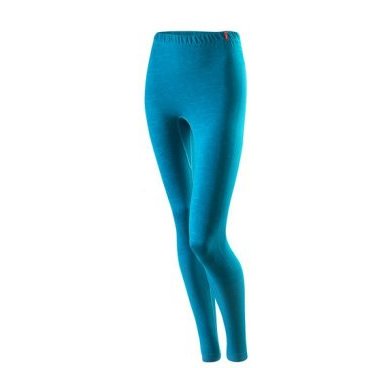 Женские брюки Loffler 3/4 Seamless, бирюзовые (17/18, L20708-379)