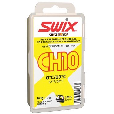 Мазь скольжения Swix CH10X Yellow  0C / +10C 60 гр (16/17, CH10X-6)