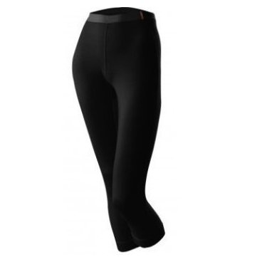 Женские брюки Loffler 3/4 Warm, черный (14/15, L10750-990)