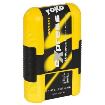 Жидкая смазка TOKO Express Wax Poket, 0°/-30°С, 100мл (13/14, 5509165)