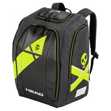 Рюкзак HEAD Rebels Racing backpack S 50 л, серо-желтый (18/19, 383048)