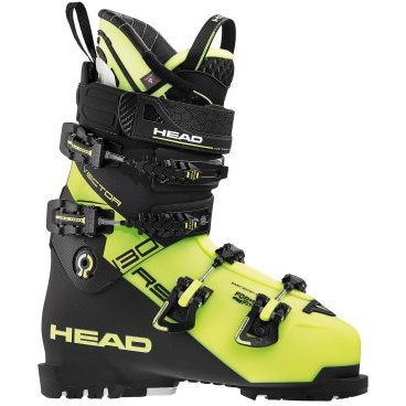 Горнолыжные ботинки HEAD Vector RS 130S, yellow/black (18/19, 608033)