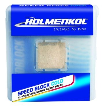 Спрессованый порошок Holmenkol SpeedBlock COLD холодный 15g, TU (18/19, 24355)