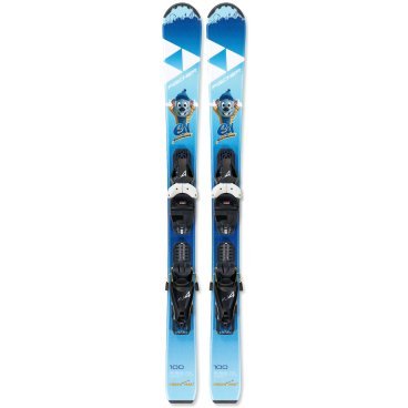 Горные лыжи для детей с креплением Fischer EUROPA PARK SLR + FJ4 AC SLR (19/20, P39019)