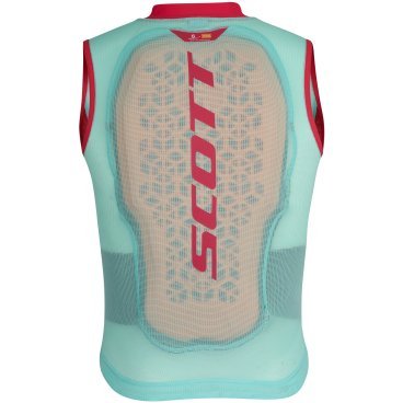 Защита спины для юниоров Scott AirFlex Jr Vest Protector mint green/virtual pink (19/20, 271920-6319)