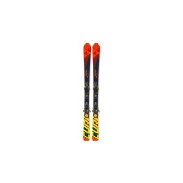 Горные лыжи для юниоров с кркплением Fischer RC4 THE CURV PRO SLR + FJ7 AC (19/20, P12519)